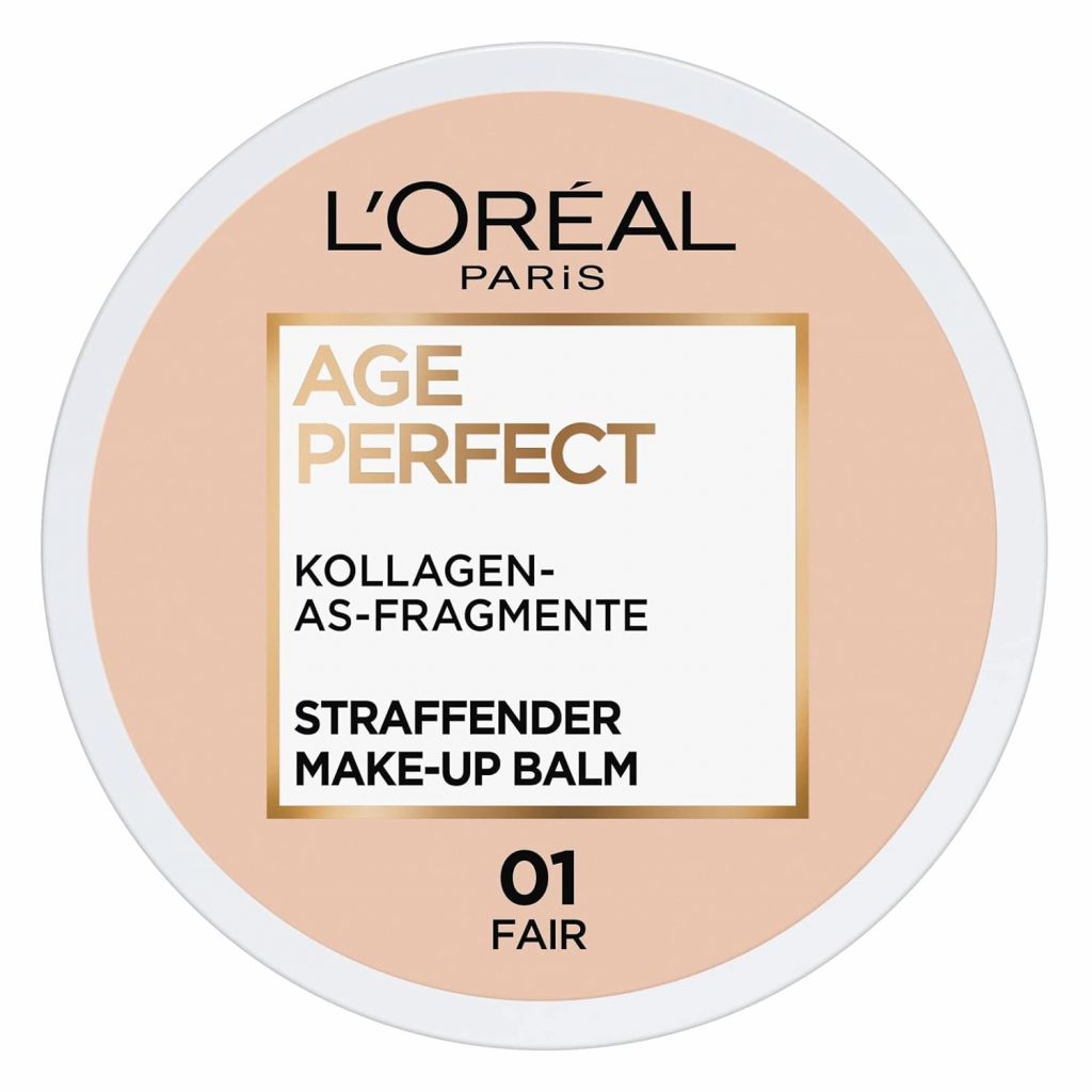 L'Oréal Paris Age Perfect straffender Make-up Balm 01 Fair, pflegendes Make-up Wunder für gesund aussehende Haut, 18ml6,79€ statt 12,99€➡️ https://www.amazon.de/dp/B09V8KJVST/?tag=preisfehlerheute-21