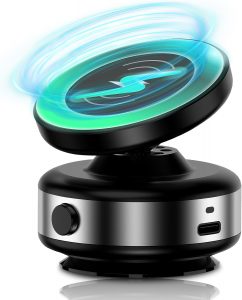 WODHMIEY 15W Wireless Charger Handyhalterung Auto – Magnetisch mit Elektrischem Vakuum-Saugfuß, 360° Kugelgelenk, für iiPhone 16-12 & Android, für Auto, Zuhause, Spiegel, Fitnessstudio, Küche usw2.99€ ➡️ https://www.amazon.de/dp/B0DRBZW2YT/?tag=preisfehlerheute-21