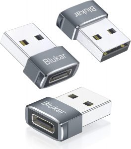 👑 Blukar USB C Buchse auf Stecker Adapter, [3 St&uuml;ck] USB A Netzteil Ladeger&auml;t Ladekabel Kompatibel mit iPhone 15/12, iPad 2020/Air 4, Galaxy S20/S21, Google Pixel usw💰 nur 4,29🚚 Verkauft von Flying-Store und Versand durch Amazon12,952 Bewertungen: 4.7 / 5.0 ⭐️⭐️⭐️⭐️⭐️🛒 https://www.amazon.de/dp/B09MTLVMJC/?tag=preisfehlerheute-21