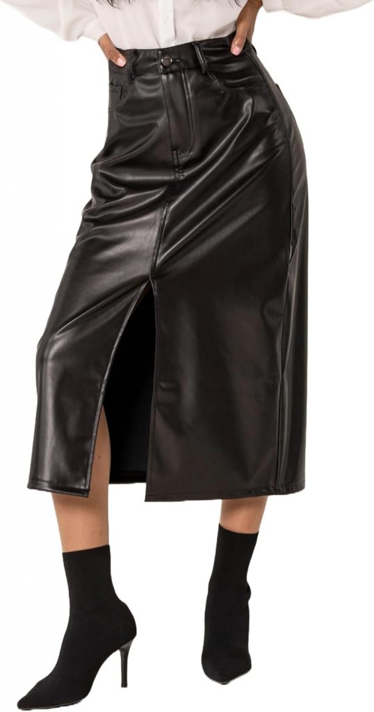 🤴 Nina Carter J225 Damen High Waist Wadenlanger Leder-Optik Rock mit Vorderem Schlitz Langer Rock Reißverschluss Lederlook24,90€ statt 44,90€ – 45,0 🔥🚚 Verkauft von Miss Noir und Versand durch Amazon4 Bewertungen: 4.3 / 5.0 ⭐️⭐️⭐️⭐️🛒 zu Amazon https://www.amazon.de/dp/B0CLPDR9Y8/?tag=preisfehlerheute-21