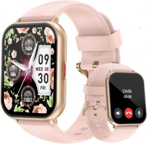 🤴 Smartwatch Damen mit Bluetooth Telefonfunktion,1.85'' HD Display Smart Watch,Fitnessuhr Damen IP68 Wasserdicht,Schrittz&auml;hler Uhr Damen110+ Sportmodi Pulsmesser Schlafmonitor kompatibel f&uuml;r iOS Android29,99&euro; statt 39,99&euro; - 26,00 % 🔥🚚 Verkauft von cloudpoem de und Versand durch Amazon7,896 Bewertungen: 4.3 / 5.0 ⭐️⭐️⭐️⭐️🛒 zu Amazon https://www.amazon.de/dp/B09WRRFJL7/?th=1&amp%3Bpsc=1&amp%3Btag=preisfehlerheute-21&tag=preisfehlerheute-21