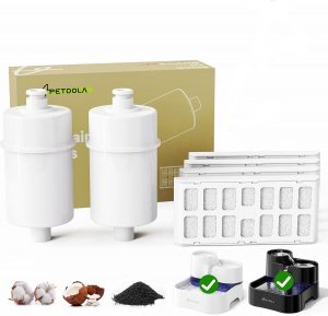 APETDOLA Katzenbrunnen Filter, 2er-Pack Ultra Filter mit 4er-Pack Aktivkohlefilter f&uuml;r 3L Katzenbrunnen FP50, Lebensdauer bis zu 90 Tage9,99&euro; ➡️ https://www.amazon.de/dp/B0C7VDVGPD/?tag=preisfehlerheute-21
