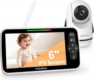 🤴 HelloBaby 6-Zoll Video-Babyphone, Großes Display mit Kamera und Audio, 4000-mAh-Batterie und ECO-Modus, Nachtsicht, Kein WiFi, Zwei-Wege-Kommunikation und 8 Schlaflieder, Fernbedienbare PTZ-Kamera89,99€ statt 129,99€ - 31,00 % 🔥🚚 Verkauft von AnCeKJ und Versand durch Amazon835 Bewertungen: 4.4 / 5.0 ⭐️⭐️⭐️⭐️🛒 zu Amazon https://www.amazon.de/dp/B0FLNM1P2F/?th=1&%3Bpsc=1&%3Btag=preisfehlerheute-21&tag=preisfehlerheute-21