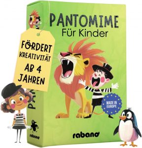 👑 Pantomime f&uuml;r Kinder I Lernspiel & Geschenk f&uuml;r M&auml;dchen und Junge I Spiele ab 4, 5, 6, 7, 8, 9 Jahre I Ostergeschenke Kinder I Outdoor Spiel9,49&euro; statt 14,99&euro; - 37,00 % 🔥🚚 Verkauft von Papaya-Art-GmbH und Versand durch Amazon583 Bewertungen: 4.7 / 5.0 ⭐️⭐️⭐️⭐️⭐️🛒 zu Amazon https://www.amazon.de/dp/B0DZVMGHX5/?tag=preisfehlerheute-21