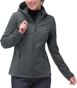 33,000ft Damen Softshelljacke Wasserdichte Winddichte Funktionsjacke Atmungsaktive &Uuml;bergangsjacke Leichte Fahhradjacke mit Kapuze Windbreaker zum Laufen, Radfahren, Wandern，Grau 4049,29&euro; ➡️ https://www.amazon.de/dp/B0BZ786M3W/?tag=preisfehlerheute-21