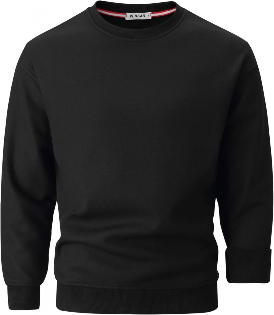 VEIISAR Herren Heavy Weight Pullover mit Rundhalsausschnitt,410g – Warmes Sweatshirt für Herbst & Winter - Dickes Fleece-Innenfutter (Black XL)33,99€ ➡️ https://www.amazon.de/dp/B0FJMBKFCY/?tag=preisfehlerheute-21