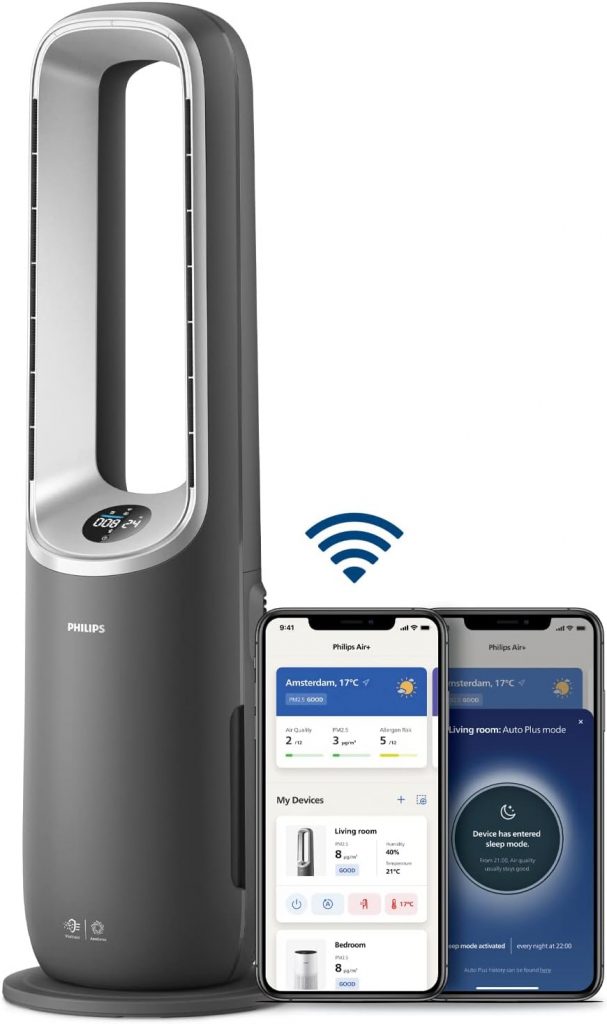 🤴 Philips Air Performer 3-in-1: Luftreiniger, Heiz- und KŸhlgeblŠse - Reinigt 70 m?, Entfernt 99,97% der Allergene und Schadstoffe. HEPA-Filter, Intelligente Sensoren, Alexa, App. (AMF870/15)299,99€ statt 519,99€ - 43,00 % 🔥🚚 Verkauft durch Amazon und Versand durch Amazon841 Bewertungen: 4.2 / 5.0 ⭐️⭐️⭐️⭐️🛒 zu Amazon https://www.amazon.de/dp/B0BL898WJZ/?amp%3Btag=preisfehlerheute-21&%3Bamp%3Bth=1&%3Bamp%3Bpsc=1&tag=preisfehlerheute-21
