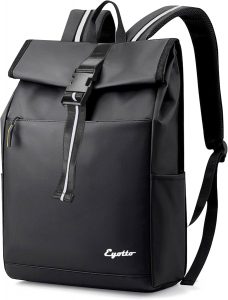 eYotto Rolltop-Rucksack wasserdicht, 15,6-Zoll-Laptoprucksack f&uuml;r M&auml;nner und Frauen, leichter Laptopbeutel mit 3 reflektierenden Streifen f&uuml;r Schule, Beruf, Reisen und Pendeln (Schwarz)9.99&euro; statt 32.99&euro;➡️ https://www.amazon.de/dp/B0FFH4RB7M/?tag=preisfehlerheute-21