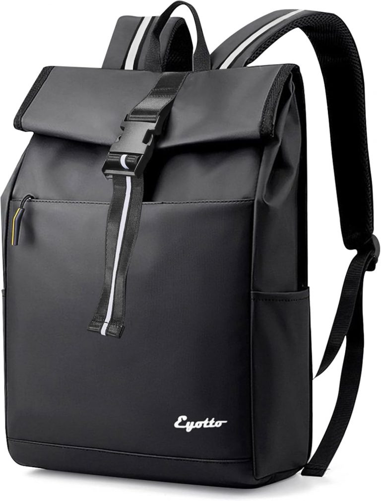 eYotto Rolltop-Rucksack wasserdicht, 15,6-Zoll-Laptoprucksack für Männer und Frauen, leichter Laptopbeutel mit 3 reflektierenden Streifen für Schule, Beruf, Reisen und Pendeln (Schwarz)9.99€ statt 32.99€➡️ https://www.amazon.de/dp/B0FFH4RB7M/?tag=preisfehlerheute-21