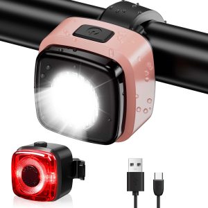Antimi Fahrradleuchten-Set, StVZO-zugelassen Beleuchtungsset Led IPX5 Frontlicht + R&uuml;cklicht Fahrradlicht Set USB Typ C25,63&euro; statt 38,99&euro;➡️ https://www.amazon.de/dp/B0DYPC9H16/?tag=preisfehlerheute-21