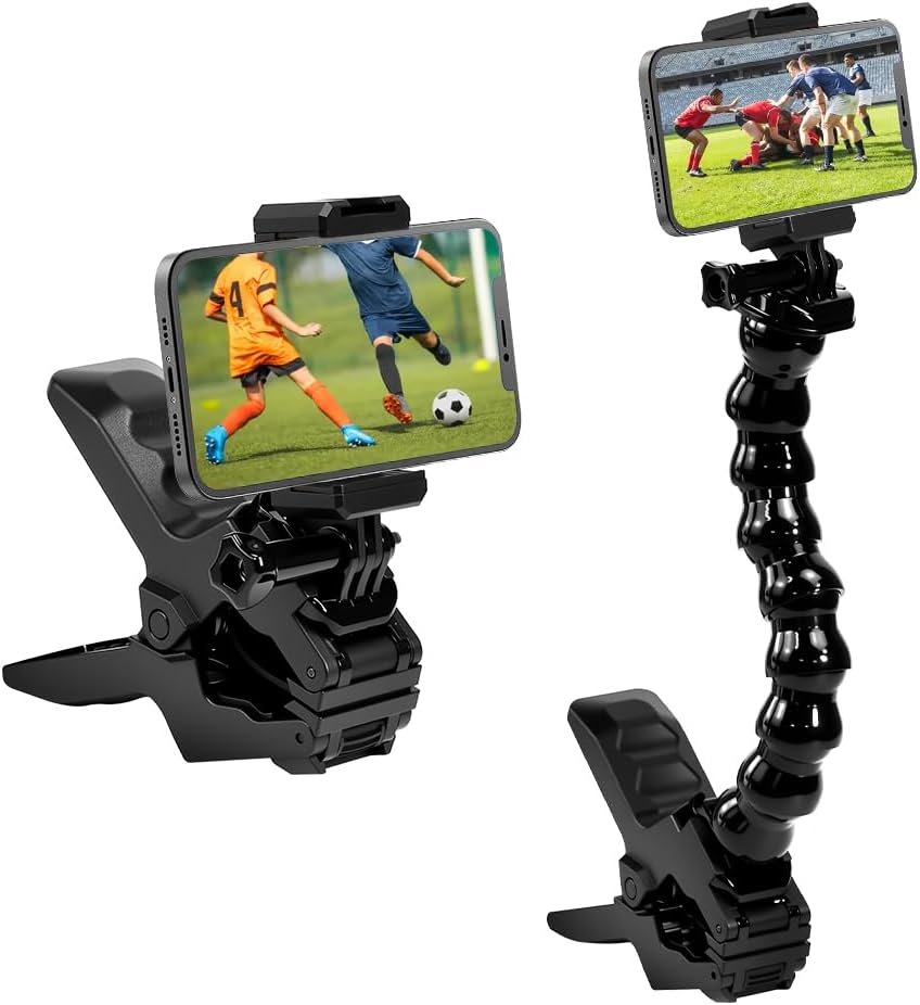 WEFHEF Handyhalterung, Klemme Halterung Schwanenhals Jaws Flexible Klemmhalterung Handy-Klemmclip Flex Arm Ständer Action Kamera Halterung Kompatibel mit Gopro Hero, All iPhone, Samrt Phone3.99€ statt 12.99€➡️ https://www.amazon.de/dp/B0FHPBSTZ4/?tag=preisfehlerheute-21