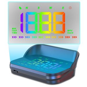 WODHMIEY HUD Display für Windschutzscheibe, HUD Tachometer-Projektor mit GPS+Beidou Tachometer, Helligkeitsabgleich, MPH/KM/H, Übergeschwindigkeitswarnung, Müdigkeitswarnung, Kompaktes, Klares Display2.12€ ➡️ https://www.amazon.de/dp/B0DZ1YB548/?tag=preisfehlerheute-21