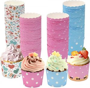 WEFEHF 200 Stück Muffinförmchen Papier, Cupcake Wrapper Mini Muffin Papierförmchen Cupcake Förmchen Muffin Backförmchen Papierkuchen KuchenköRbchen Backbecher für Geburtstage, Hochzeit, Partys2.79€ statt 9.99€➡️ https://www.amazon.de/dp/B0FHPLKJKK/?tag=preisfehlerheute-21