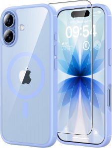 TAURI f&uuml;r iPhone 17 H&uuml;lle 6,3" mit Panzer Schutz Glas Folie, Kompatibel mit MagSafe, Schutz nach Milit&auml;rstandard, [Anti-Vergilbung] Sto&szlig;fest Transparent Magnetisch Handyh&uuml;lle - Sternenblau11,89&euro; statt 13,99&euro;➡️ https://www.amazon.de/dp/B0FR5BM9CL/?tag=preisfehlerheute-21