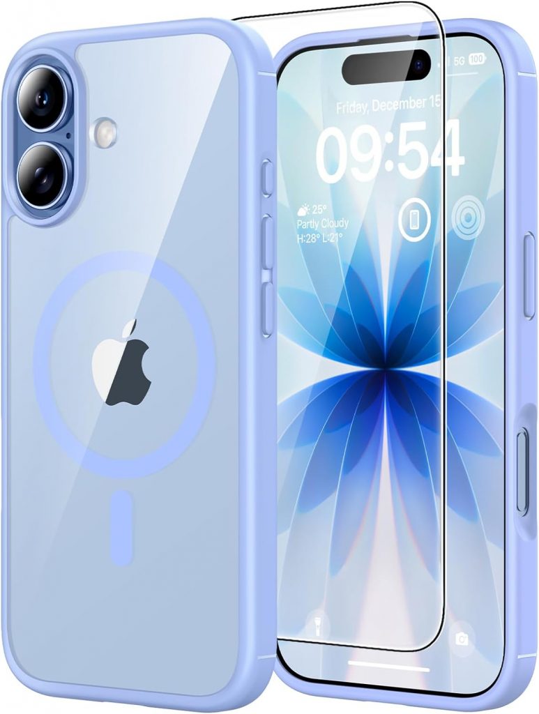 TAURI für iPhone 17 Hülle 6,3" mit Panzer Schutz Glas Folie, Kompatibel mit MagSafe, Schutz nach Militärstandard, [Anti-Vergilbung] Stoßfest Transparent Magnetisch Handyhülle – Sternenblau11,89€ statt 13,99€➡️ https://www.amazon.de/dp/B0FR5BM9CL/?tag=preisfehlerheute-21