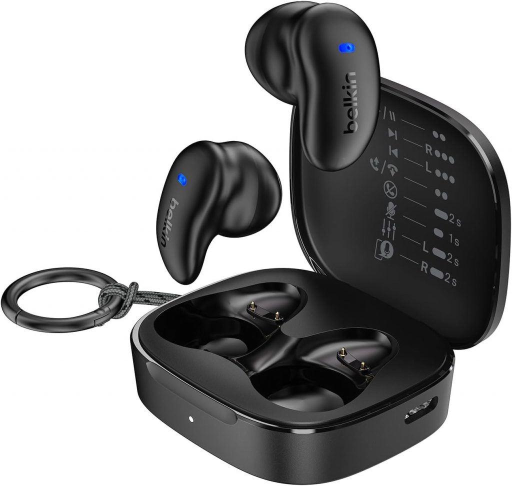 🤴 Belkin SoundForm Anywhere In Ear Kopfhörer Kabellos Bluetooth 6.0 für Seitenschläfer, Leicht, Komfortabel, 26 Std. Akkulaufzeit, IPX4, Schlafkopfhörer zum Schlafen, für Sport usw. – Schwarz21,99€ statt 34,99€ – 38,0 🔥🚚 Verkauft durch Amazon und Versand durch Amazon210 Bewertungen: 4.2 / 5.0 ⭐️⭐️⭐️⭐️🛒 zu Amazon https://www.amazon.de/dp/B0FMYK5YJM/?th=1&tag=preisfehlerheute-21#038;psc=1&tag=preisfehlerheute-21