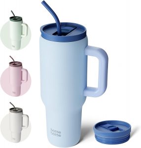 BOTTLE BOTTLE 40oz (1.2L) Kaffeebecher aus Edelstahl mit Griff & Strohhalm, BPA-frei, isolierter Thermobecher f&uuml;r Reise, B&uuml;ro, Uni & Sport, Geschenkidee f&uuml;r Kaffee- und Teeliebhaber (Wei&szlig;)9.99&euro; statt 39.99&euro;2&times; in den Warenkorb 🧺➡️ https://www.amazon.de/dp/B0D3KZCFY1/?tag=preisfehlerheute-21