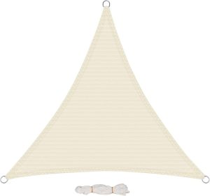 EUGAD Sonnensegel 200g/m&sup2; inkl Befestigungsseile Premium HDPE Wetterbest&auml;ndig Atmungsaktiv Dreieck rechtwinklig,luftdurchl&auml;ssig, wasserdurchl&auml;ssig, f&uuml;r Terrasse, Garten, Balkon, Camping12,99&euro; statt 25,99&euro;➡️ https://www.amazon.de/dp/B097H8H53K/?tag=preisfehlerheute-21