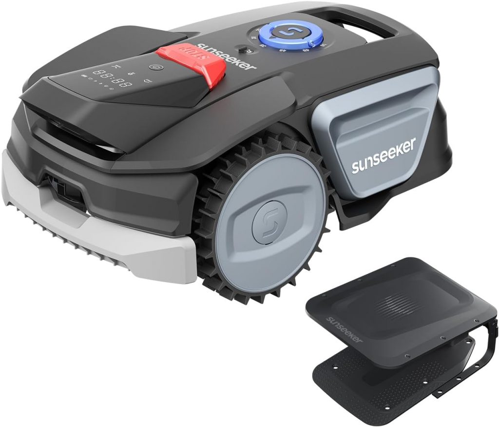 Sunseeker V1+Garage, Mähroboter ohne Begrenzungskabel, 300 m² für Kleine Gärten, Vision AI Intelligente Navigation, Rasenroboter mit EIN-klick-Mähen389,00€ ➡️ https://www.amazon.de/dp/B0G59BMHNN/?tag=preisfehlerheute-21