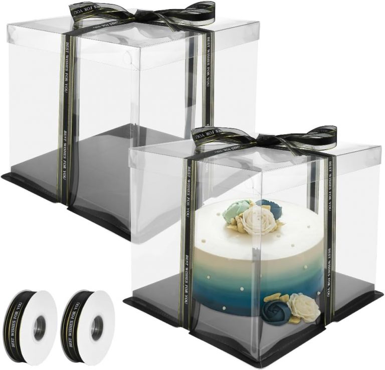 REFORUNG 2 Stück Transparente Kuchenbehälter 8 inch Cake Box mit Deckel Tortenschachtel Tortenkarton Tortenbox Transparente Geschenkbox Doppelschicht Kuchenbox mit Band für Geburtstag Dessert3.99€ ➡️ https://www.amazon.de/dp/B0CHHVR4GN/?tag=preisfehlerheute-21