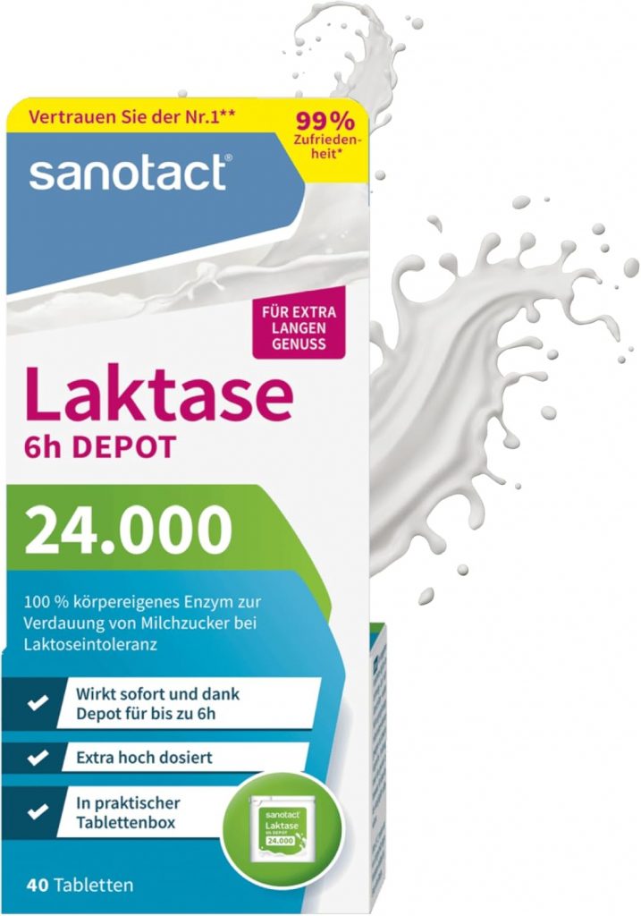 🤴 sanotact Laktase 24.000 6h DEPOT (40 Laktasetabletten) • Laktose Tabletten mit Depot-Wirkung • Bei Laktoseintoleranz & Milchunverträglichkeit • Sofortwirkung & 6h Langzeit-Depot10,19€ statt 14,99€ - 33,00 % 🔥🚚 Verkauft durch Amazon und Versand durch Amazon377 Bewertungen: 4.7 / 5.0 ⭐️⭐️⭐️⭐️⭐️🛒 zu Amazon https://www.amazon.de/dp/B0C7WHX1NT/?amp%3Btag=preisfehlerheute-21&tag=preisfehlerheute-21