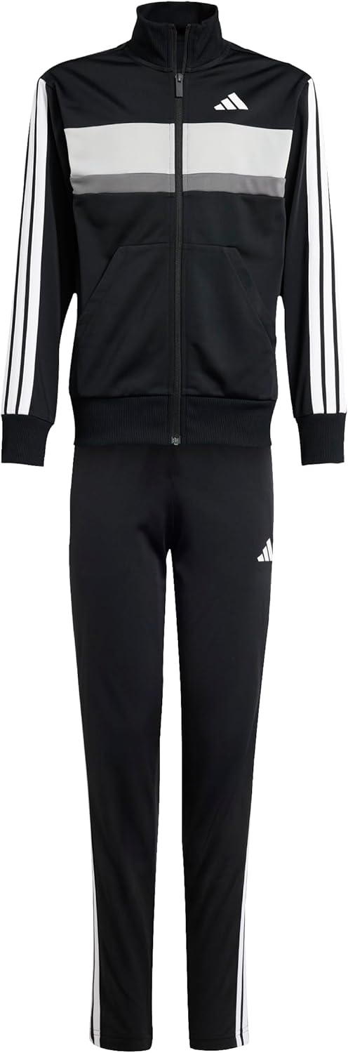 adidas Unisex Kids SEASONAL ESSENTIALS TIBERIO 3 STRIPES TRICOT TRACKSUIT, Black/White/Grey Two, 15-16 Years29.15€ statt 55.00€➡️ https://www.amazon.de/dp/B0DJFH678V/?tag=preisfehlerheute-21