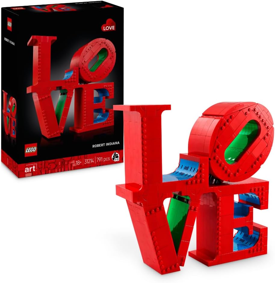 🤴 LEGO Art Love – Modellbau für Erwachsene – dekoratives Kunstobjekt zum Bauen – kreative Aktivität für Frauen und Männer – Geschenkidee für Paare – 3121454,99€ statt 79,98€ – 32,0 🔥🚚 Verkauft durch Amazon und Versand durch Amazon1,058 Bewertungen: 4.8 / 5.0 ⭐️⭐️⭐️⭐️⭐️🛒 zu Amazon https://www.amazon.de/dp/B0DHSDWG2R/?tag=preisfehlerheute-21