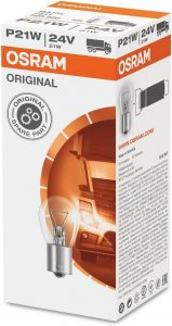 Osram ORIGINAL P21W, 7511, 24V, 10er Faltschachtel2,87€ statt 9,98€➡️ https://www.amazon.de/dp/B00B5VS028/?tag=preisfehlerheute-21