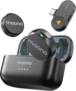 🤴 MAONO Wireless Lavalier Mikrofon für iphone 15/16, Android (USB-C Plug) - Handy Mikrofon mit 48kHz/24Bit, 30H Akkulaufzeit, 300m Reichweite, Noise Cancellation. Mini Aufnahme Mic für Vlogging -Wave T572,59€ statt 99,00€ - 27,00 % 🔥🚚 Verkauft von Nature Shopping und Versand durch Amazon636 Bewertungen: 4.8 / 5.0 ⭐️⭐️⭐️⭐️⭐️🛒 zu Amazon https://www.amazon.de/dp/B0DQL5G6C2/?tag=preisfehlerheute-21