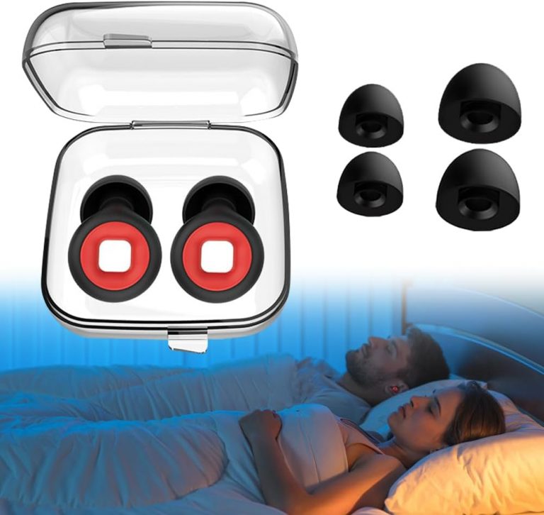 VOHESEA Artvive Schnarchstille Ohrstöpsel, Silikon, 4 Paar, Schlaf, Reisen, Lärmschutz, Wiederverwendbar, Schwarz auf Rot1.99€ ➡️ https://www.amazon.de/dp/B0F7X6C3R2/?tag=preisfehlerheute-21