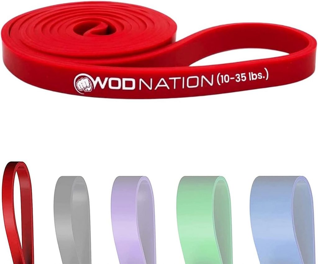 WOD Nation Klimmzug-Unterstützungsband – am besten für Klimmzug-Unterstützung, Klimmzüge, Widerstandsbänder, Dehnung, Mobilitätsarbeit und ernsthafte Fitness – einzelnes rotes Band2.61€ ➡️ https://www.amazon.de/dp/B00P6E9V6E/?tag=preisfehlerheute-21