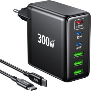 👑 300W USB-C Ladeger&auml;t, 6 Port USB Ladeger&auml;t Mehrfach Schnellladeger&auml;t mit 3 USB-C und 3 USB-A, GaN PD Charger f&uuml;r MacBook iPad Pro/Air, iPhone 17 16 15 Pro Max, Samsung usw.32,97&euro; statt 55,99&euro; - 42,00 % 🔥🚚 Verkauft von FANGRUN LTD und Versand durch Amazon340 Bewertungen: 4.5 / 5.0 ⭐️⭐️⭐️⭐️⭐️🛒 zu Amazon https://www.amazon.de/dp/B0D1Y45XTN/?tag=preisfehlerheute-21
