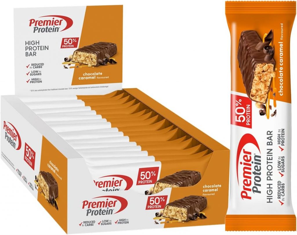 Premier Protein – High Protein Bar 5 – Chocolate Caramel – 16x40g – Low Sugar – Low Carb – palmölfrei11.89€ statt 20.99€🏷️ Coupon anwenden➡️ https://www.amazon.de/dp/B09H7D69J9/?tag=preisfehlerheute-21