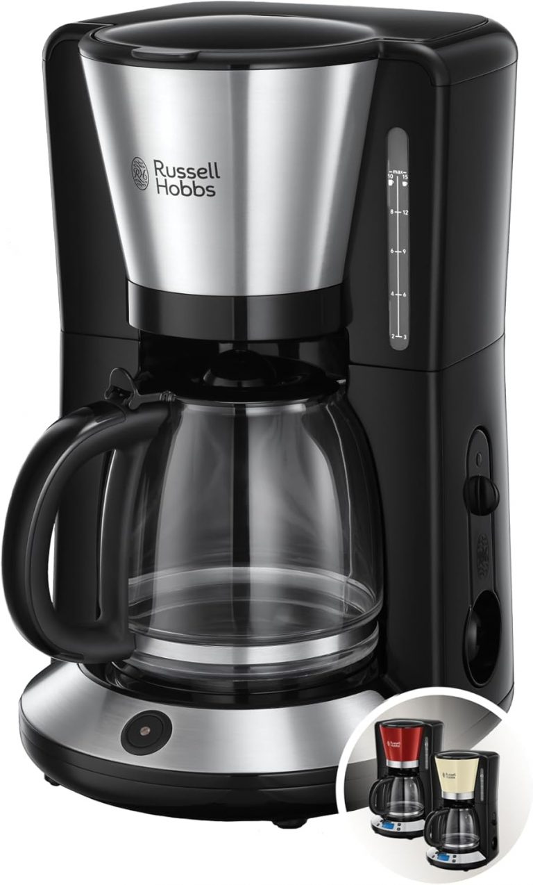🤴 Russell Hobbs Kaffeemaschine [Brausekopf für optimale Extraktion&Aroma] Adventure (1 bis 10 Tassen, 1,25l Glaskanne,Warmhalteplatte, Abschaltautomatik,Tropf-Stopp, 1100W) Filterkaffeemaschine 24010-5632,99€ statt 44,76€ - 27,00 % 🔥🚚 Verkauft durch Amazon und Versand durch Amazon10,624 Bewertungen: 4.3 / 5.0 ⭐️⭐️⭐️⭐️🛒 zu Amazon https://www.amazon.de/dp/B079TXPRX3/?amp%3Btag=preisfehlerheute-21&amp%3Bth=1&amp%3Bpsc=1&tag=preisfehlerheute-21