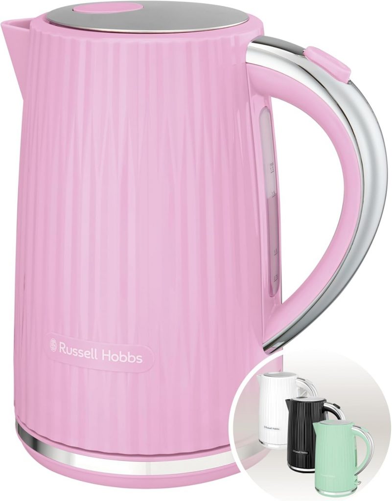 Russell Hobbs Wasserkocher [1,7L 2400W] Eden Himbeere, Edelstahlakzente (herausnehmbarer Kalkfilter,Deckelöffnung per Knopfdruck,Wasserstandsanzeige,leuchtender Schalter, BPA frei) Teekocher 27362-7023,47€ statt 39,99€➡️ https://www.amazon.de/dp/B0DG96CLDZ/?tag=preisfehlerheute-21