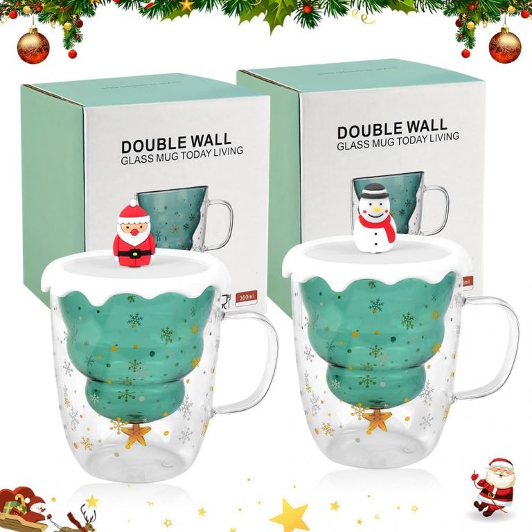 REFORUNG Süße tassen 2er Set Weihnachtstasse Weihnachtsbaum Kaffeetassen Doppelwandige Isoliergläser Espressotasse Beste MilchBecher Weihnachten Becher mit Deckel, Weihnachtsgeschenke, 300ml5.99€ statt 17.99€➡️ https://www.amazon.de/dp/B0CC96WY7K/?tag=preisfehlerheute-21