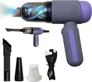 Mesen 4-in-1 Multifunktionaler Akku Handstaubsauger, 5500Pa, USB-C Schnellladung, f&uuml;r Auto, Haus, K&uuml;che, Tierhaare, Office Reinigung, Lila, Modern, Kabelloser, HEPA Filter, Modular5.49&euro; ➡️ https://www.amazon.de/dp/B0DGQCHML9/?tag=preisfehlerheute-21