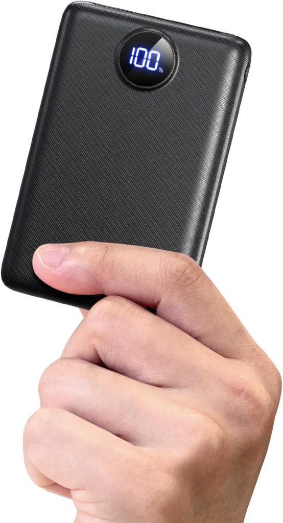 Power Bank, 22.5W Mini PowerBank 20000mAh(USB-C Input & Output), PD 3.0 QC 3.0 Externe Handyakkus mit LED Display, Kompatibel mit iPhone 16 15 14