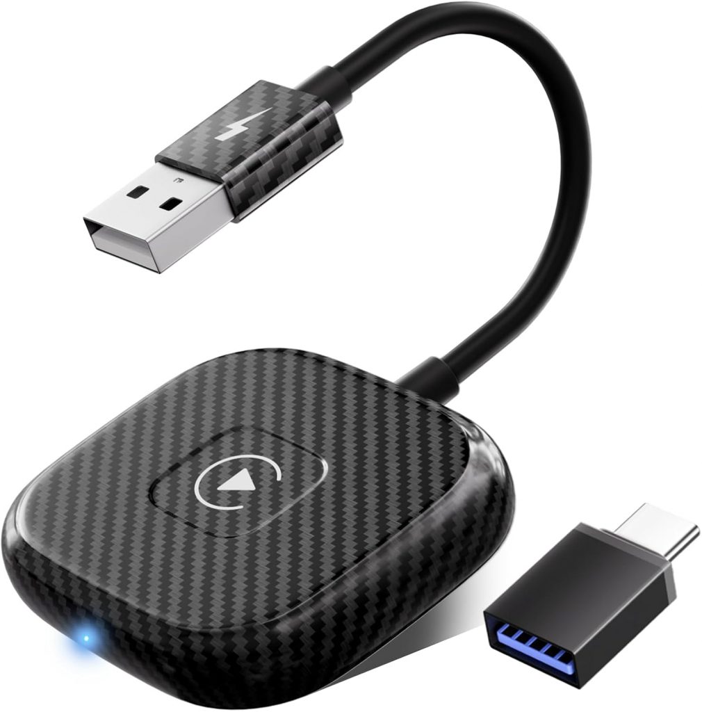 UWECAN CarPlay Wireless Adapter, Wireless CarPlay Adapter für iPhone, Konvertieren Werkseitig Verkabeltem OEM CarPlay zu Wireless, Kompatibel mit Autos ab 2017, für iPhone iOS 11 und Höher9,89€ statt 29,99€➡️ https://www.amazon.de/dp/B0CYT5KLY1/?tag=preisfehlerheute-21