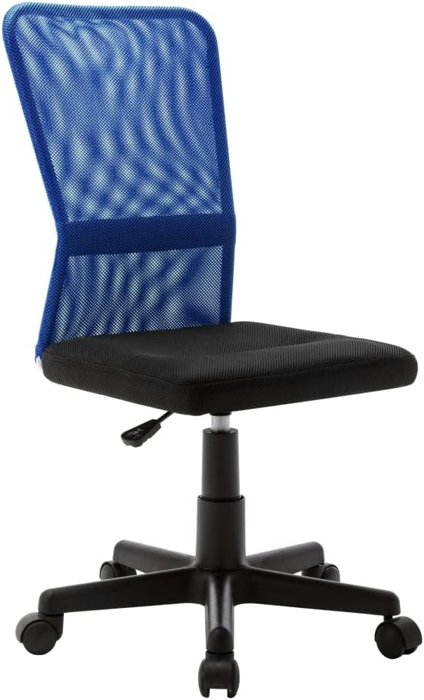 vidaXL Bürostuhl Höhenverstellbar Drehbar Chefsessel Drehstuhl Schreibtischstuhl Racing Stuhl Gamingstuhl Schwarz Blau 44x52x100cm Netzgewebe33.60€ ➡️ https://www.amazon.de/dp/B08K8HX432/?tag=preisfehlerheute-21