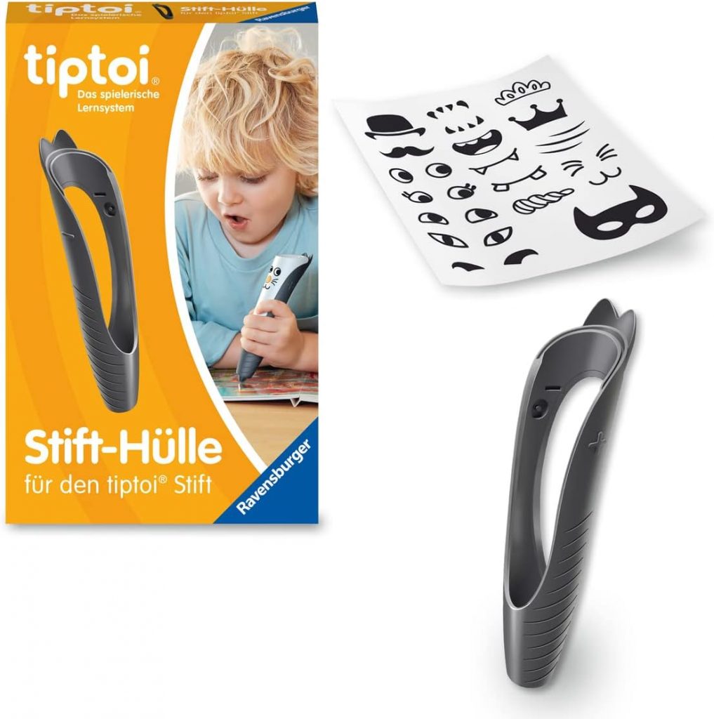 🤴 Ravensburger tiptoi 00150 – Stifthülle zum Wechseln in Schwarz/Wechselhülle für den tiptoi-Stift/Geeignet für Kinder ab 3 Jahren10,94€ statt 14,99€ – 28,0 🔥🚚 Verkauft durch Amazon und Versand durch Amazon90 Bewertungen: 4.6 / 5.0 ⭐️⭐️⭐️⭐️⭐️🛒 zu Amazon https://www.amazon.de/dp/B09TMZ2N1F/?tag=preisfehlerheute-21