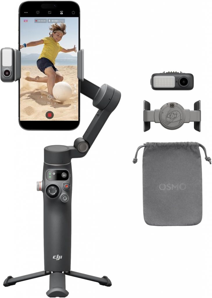 👑 DJI Osmo Mobile 7P Gimbal-Stabilisator für iPhone, Android, Natives Tracking, Beleuchtung, 3-Achsen-Smartphone-Gimbal, schneller Start, EIN-klick-Bearbeitung, integrierter Verlängerungsstab & Stativ99,00€ statt 139,00€ - 29,00 % 🔥🚚 Verkauft durch Amazon und Versand durch Amazon5,660 Bewertungen: 4.5 / 5.0 ⭐️⭐️⭐️⭐️⭐️🛒 zu Amazon https://www.amazon.de/dp/B07FTG84SW/?amp%3Btag=preisfehlerheute-21&tag=preisfehlerheute-21