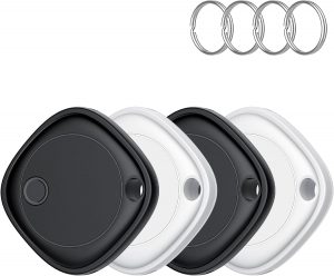 Smart Tracker Tag 4er Pack, Schl&uuml;ssel Finder Kompatibel mit Apple Find My APP (nur iOS), IP67 wasserdicht, Austauschbarer Akku, Bluetooth Key Finder f&uuml;r Gep&auml;ck/Taschen/Koffer/Brieftasche12,99&euro; statt 99,99&euro;➡️ https://www.amazon.de/dp/B0DXSV1MSP/?tag=preisfehlerheute-21