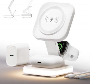 👑 5 in 1 Mag-Safe Ladeger&auml;t mit 15W Wireless Charging Station f&uuml;r iPhone 17/16/15/14/13/12 Serie, AirPods 3/2/Pro (inkl. 25W Netzteil und 1m USB-C Kabel)24,21&euro; statt 32,99&euro; - 27,00 % 🔥🚚 Verkauft von NanN und Versand durch Amazon72 Bewertungen: 4.1 / 5.0 ⭐️⭐️⭐️⭐️🛒 zu Amazon https://www.amazon.de/dp/B0FDG7MX6D/?tag=preisfehlerheute-21