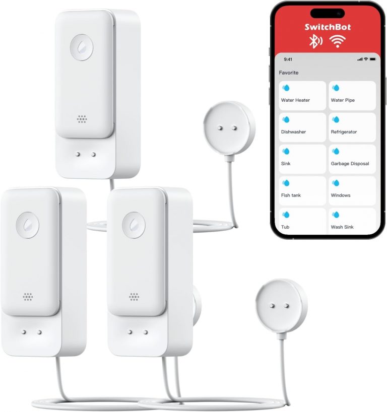 SwitchBot WLAN Wassermelder kein Hub erforderlich(nur 2.4G), Smart Wassersensor 100dB Einstellbarer Alarm & App-Benachrichtigung, IP67 wasserdicht, Wasserleck-Detektor für Zuhause mit 1m Sensorkabel39,98€ ➡️ https://www.amazon.de/dp/B0DMW6G2LY/?tag=preisfehlerheute-21