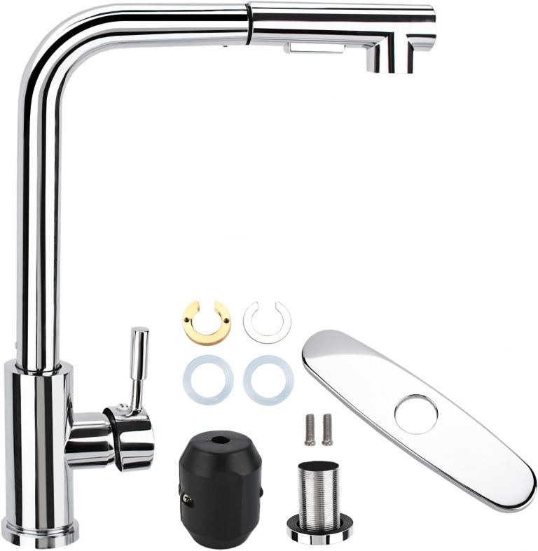 YUTUY Wasserhahn Küche Ausziehbar,Küchenarmatur mit Brause Ausziehbar,360° Schwenkbare Küchenarmatur,Einhebelmischer Einzelspüle Doppelspüle Mischbatterie für Die Spüle,Wasserhahn Edelstahloptik15.99€ ➡️ https://www.amazon.de/dp/B0GS4ZJG5Q/?tag=preisfehlerheute-21