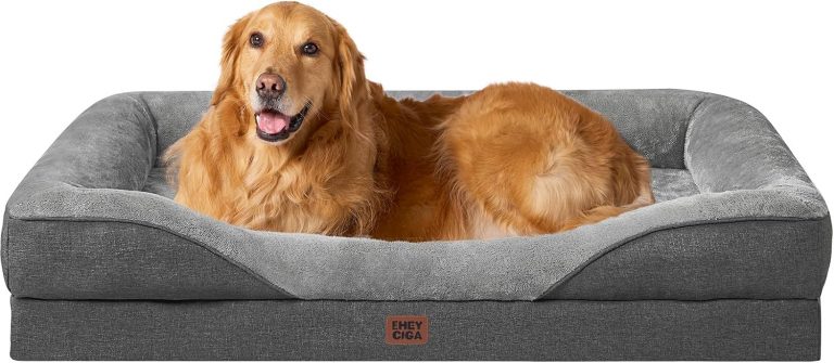 🤴 EHEYCIGA Orthopädisches Hundebett Grosse Hunde, 106.5x76x18.5cm, Memory Foam Waschbar und Wasserdicht Hundekorb mit 4 Rändern, Hundesofa Hundecouch rutschfest, Grau44,39€ statt 59,99€ - 27,00 % 🔥🚚 Verkauft von EHEYCIGA EU und Versand durch Amazon2,079 Bewertungen: 4.5 / 5.0 ⭐️⭐️⭐️⭐️⭐️🛒 zu Amazon https://www.amazon.de/dp/B0DPZZ831Q/?amp%3Btag=preisfehlerheute-21&amp%3Bth=1&amp%3Bpsc=1&tag=preisfehlerheute-21