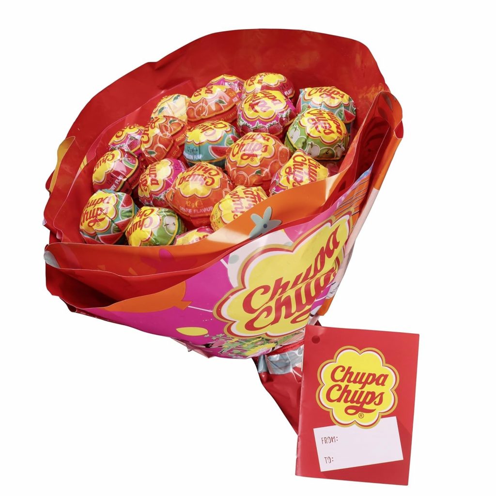 Chupa Chups Lutscher Blumenstrauss, Lollipop-Strauss mit 19 Lollis in sechs Sorten, Geschenk-Idee für Geburtstag, Jahrestag, Valentinstag & Weihnachten5.99€ statt 11.49€🏷️ Coupon anwenden➡️ https://www.amazon.de/dp/B005J3I4BU/?tag=preisfehlerheute-21