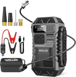 3000A Starthilfe Powerbank f&uuml;r Pkw - 12V Auto Starthilfe Powerbank mit Kompressor 160 PSI, 20000mAh Starter Powerbank, Jump Starter Auto f&uuml;r 8.0L Benzin & 7.0L Diesel, LED Display, Dual Taschenlampe101.39&euro; statt 299.99&euro;🏷️ Coupon anwenden➡️ https://www.amazon.de/dp/B0FY2WXYB7/?tag=preisfehlerheute-21