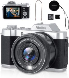 🤴 Rollei Powerflex Digitalkamera 10x Retro 10X Optischem Zoom((2,88" Display) 64MP 4K Fotokamera mit Akku Fotoapparat mit 8 Fotomodi Tragbar Kompaktkamera Vintage, Digital-Kamera-Fotoapparat-Camera145,66€ statt 199,99€ - 28,00 % 🔥🚚 Verkauft durch Amazon und Versand durch Amazon727 Bewertungen: 3.7 / 5.0 ⭐️⭐️⭐️⭐️🛒 zu Amazon https://www.amazon.de/dp/B0DWND9XBM/?th=1&%3Bpsc=1&%3Btag=preisfehlerheute-21&tag=preisfehlerheute-21